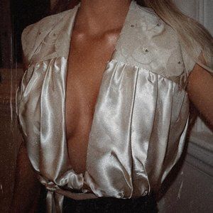 Unique Silk Top